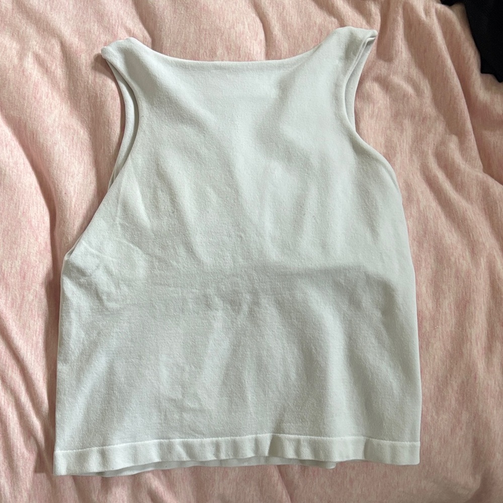 Free People Cream Tank Top